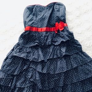 Red, White & Blue Frilly Dress! ♥️🤍💙